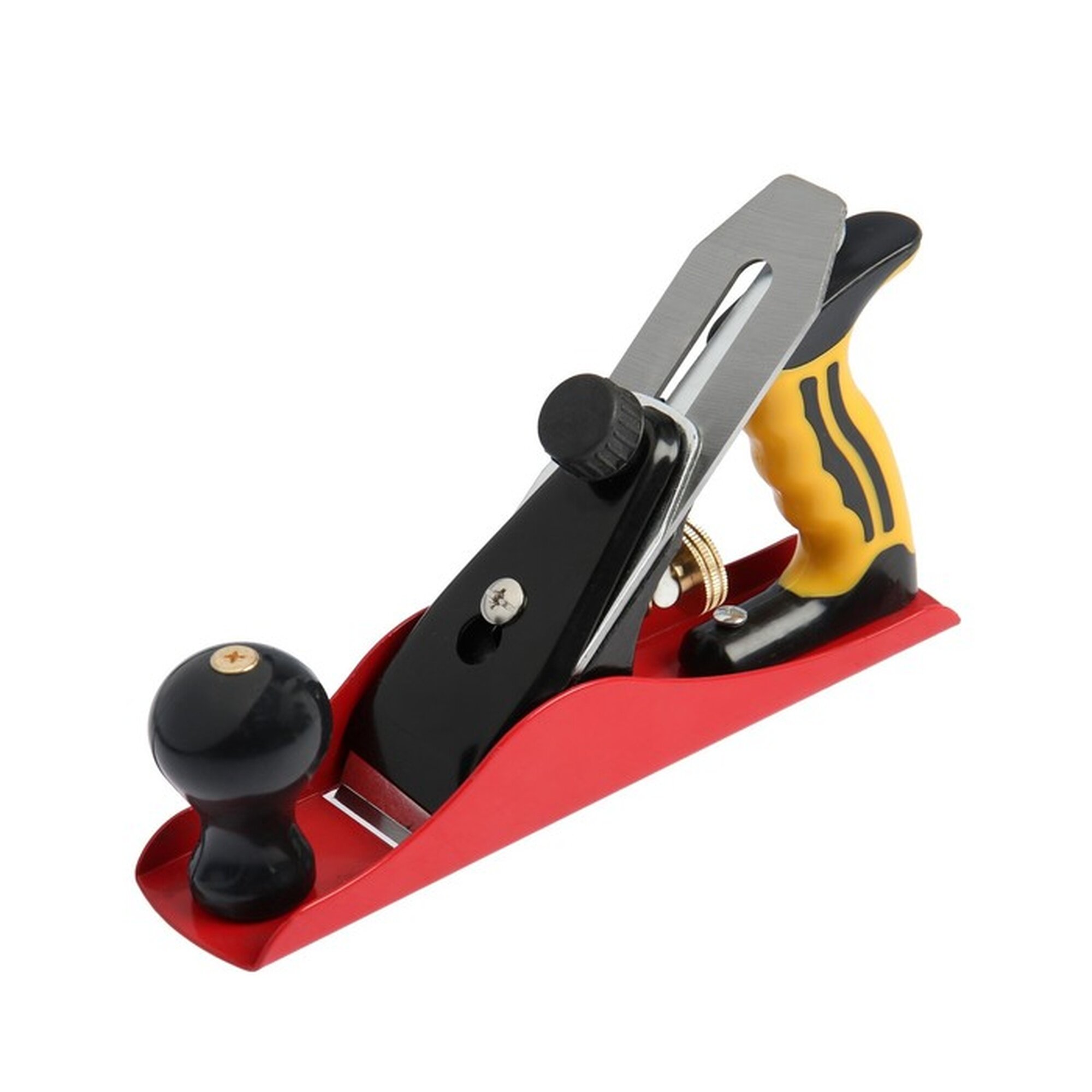 Рубанок Тундра двойной нож металлический корпус для дерева 235x45 мм