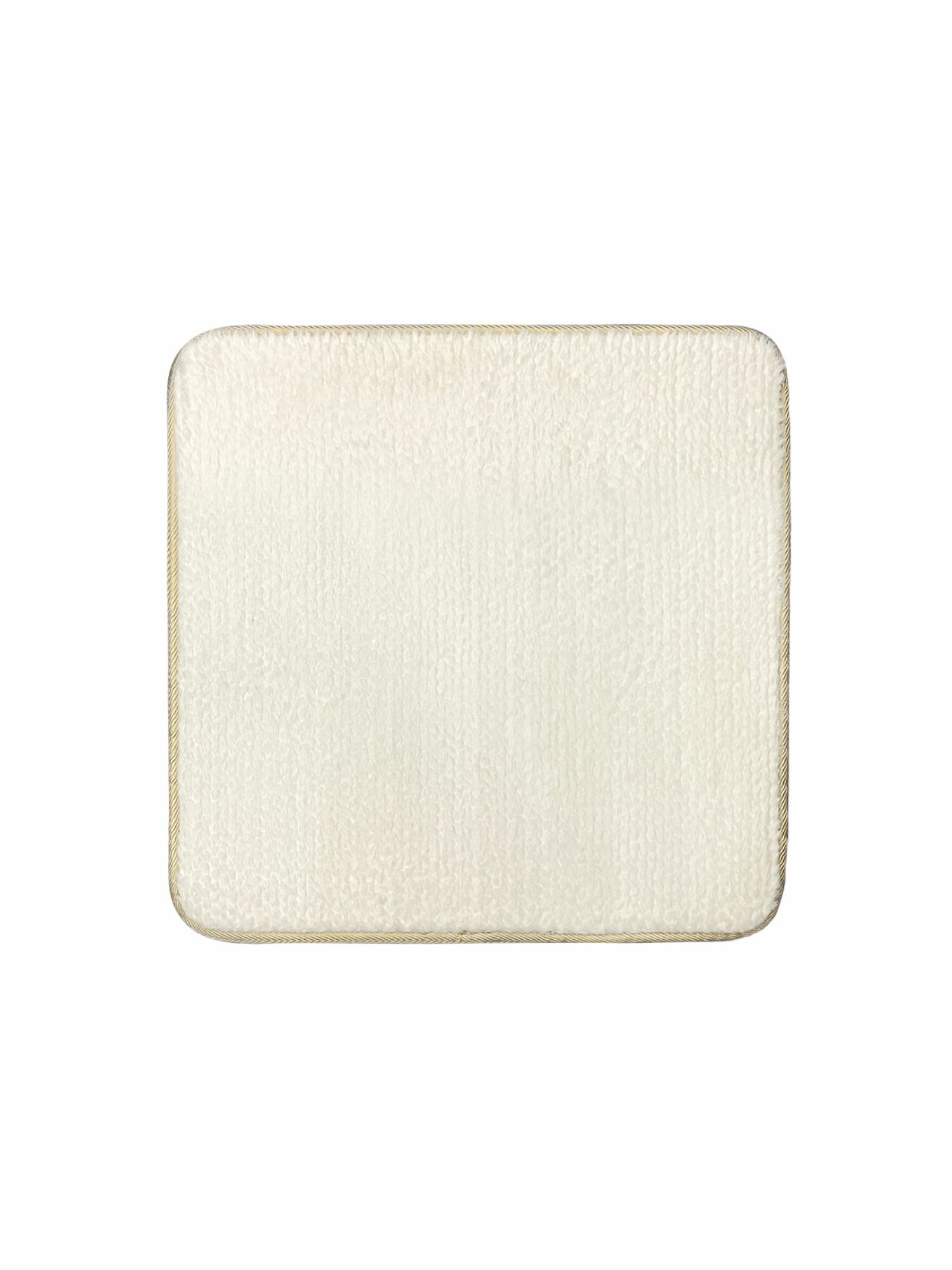 Коврик для туалета Lemer Lana 50x50 см цвет белый