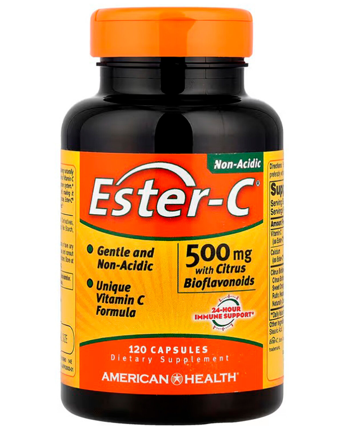American Health, Ester-C With Citrus Bioflavonoids, витамин C с биофлавоноидами, 500 мг, 120 капсул