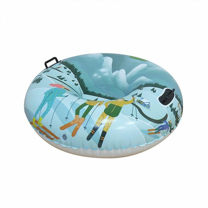 Лыжные зимние рождественские сани