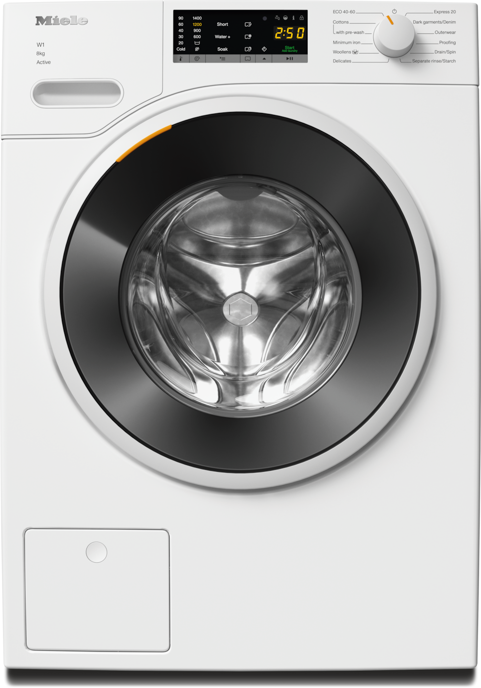 Стиральная машина Miele WWA120 WCS 8kg Active Lotus White, белый лотос