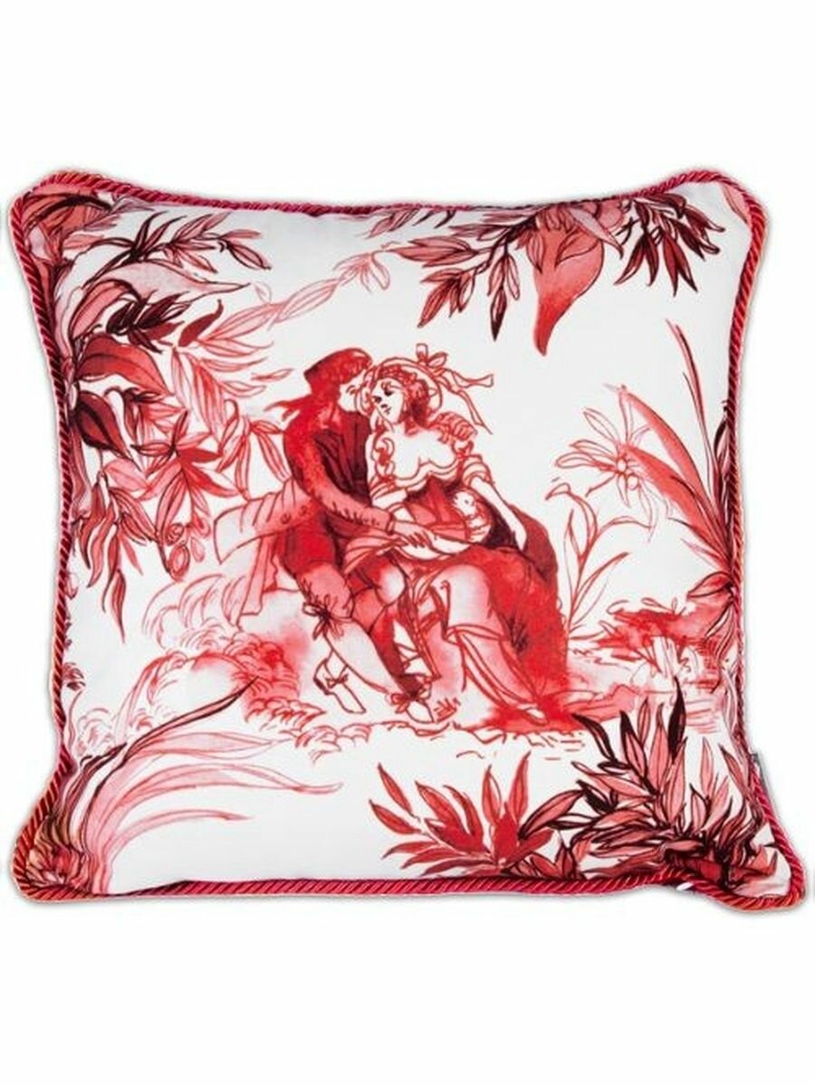 Подушка 45 х 45 см Вельвет Коллекция LE ROUGE
