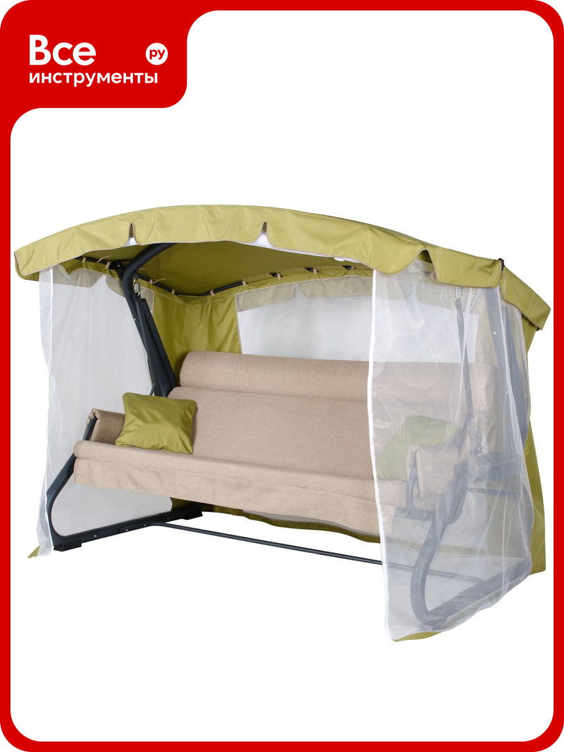 Качели садовые Удачная Мебель Империя, цвет антрацит, A43А.625