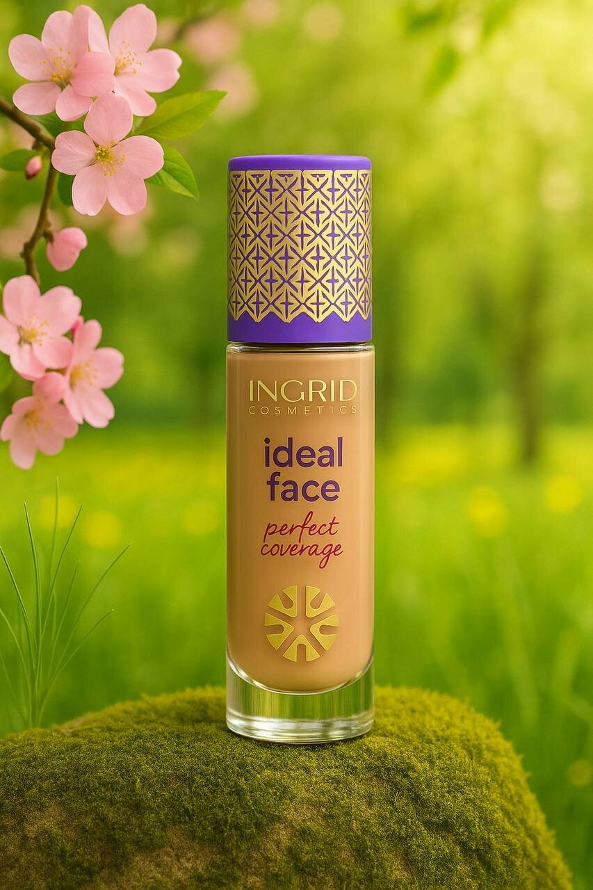 Тональный крем "INGRID IDEAL FACE", для лица, с дозатором, 30 мл, №15
