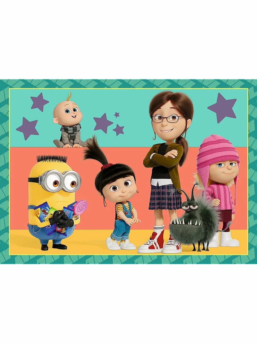 Сумасшедшие миньоны, 35х48х54х70 деталей, — фото 1