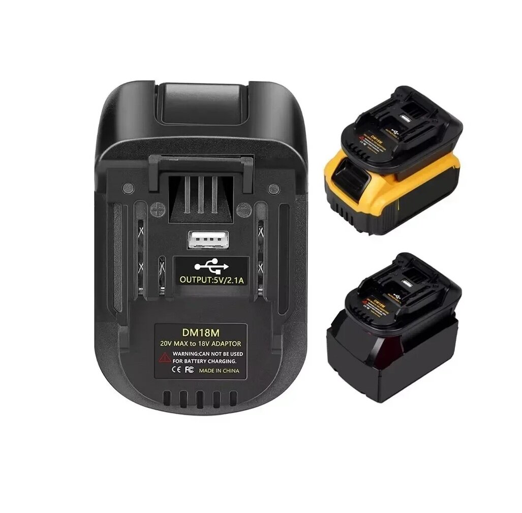 Переходник для аккумулятора DeWalt в инструмент Makita