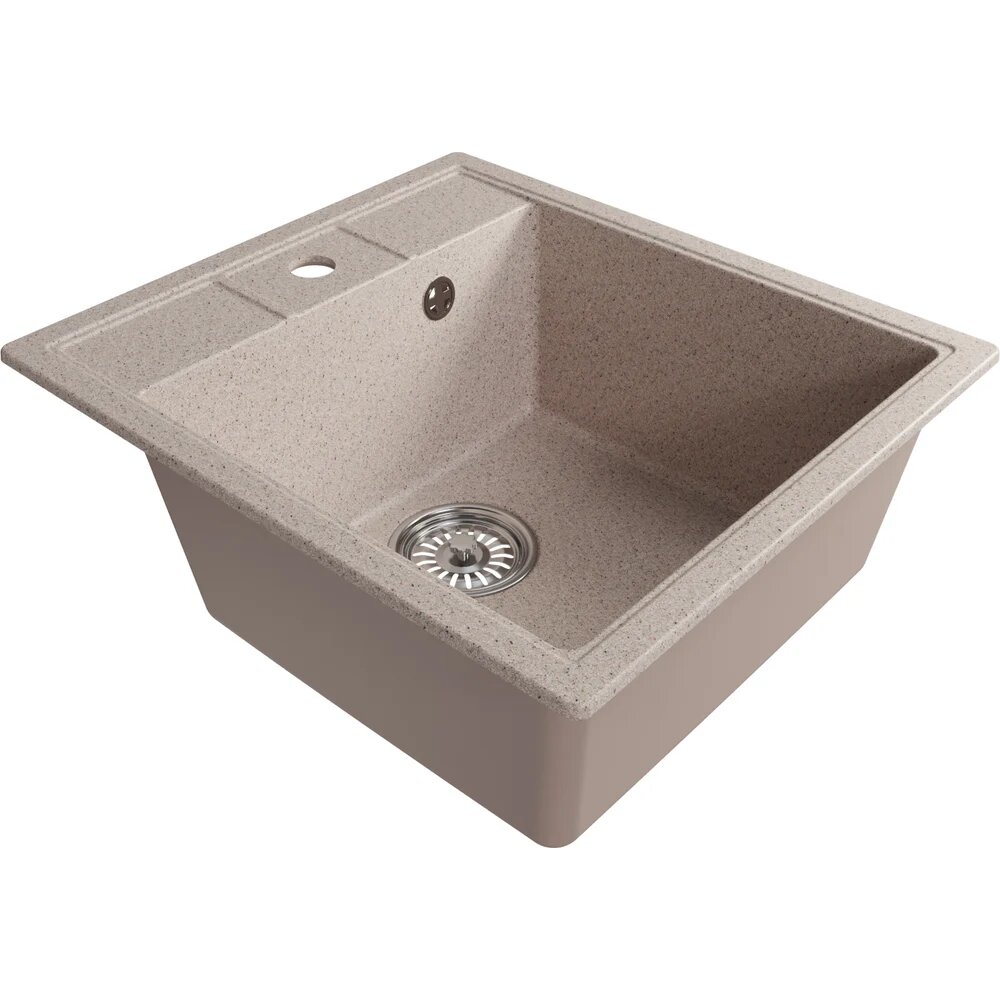 MIXLINE Мойка ml-gm28 песочная (302), 450x500x190мм newх 552094