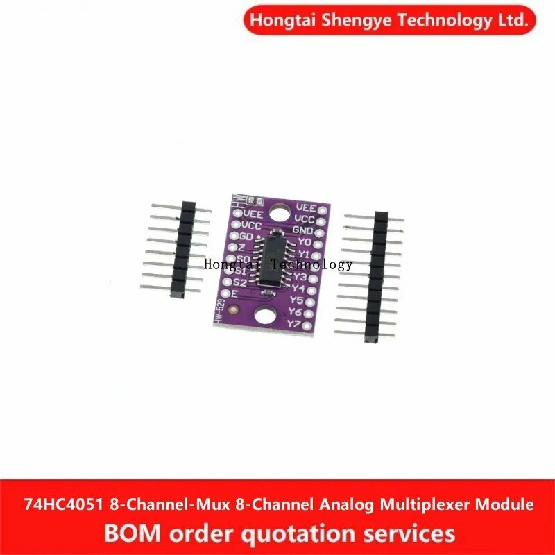 CD4051 74HC4051 8-канальный многоканальный 8-канальный аналоговый мультиплексор