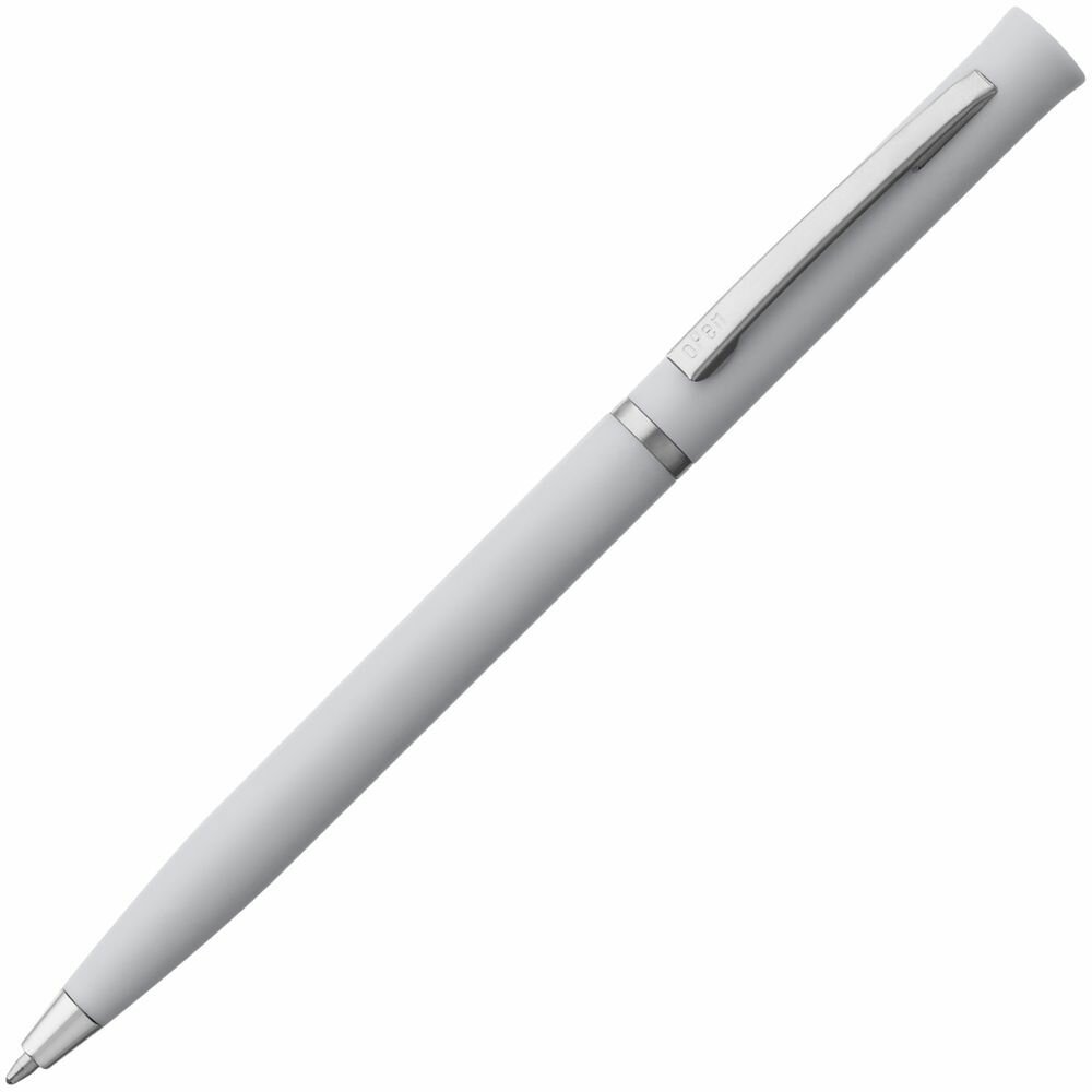 15 шт Ручка шариковая Euro Chrome серая 133х08 см Open