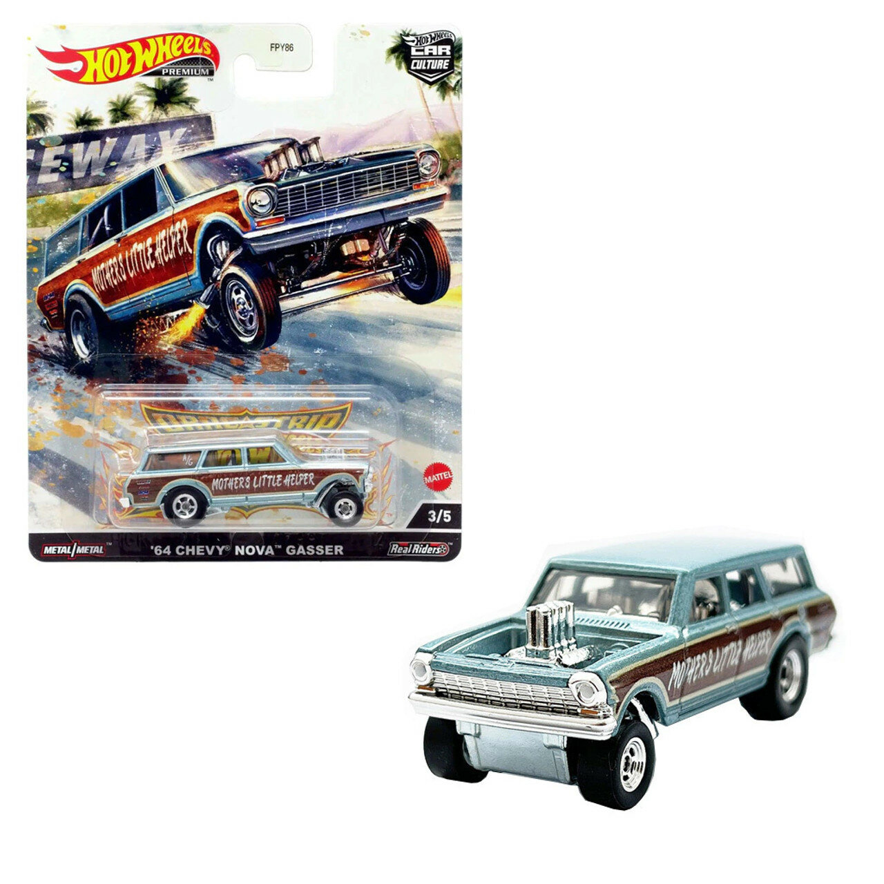 Машинка Hot Wheels "Premium 64", фургон, масштаб 1:64, от 3 лет