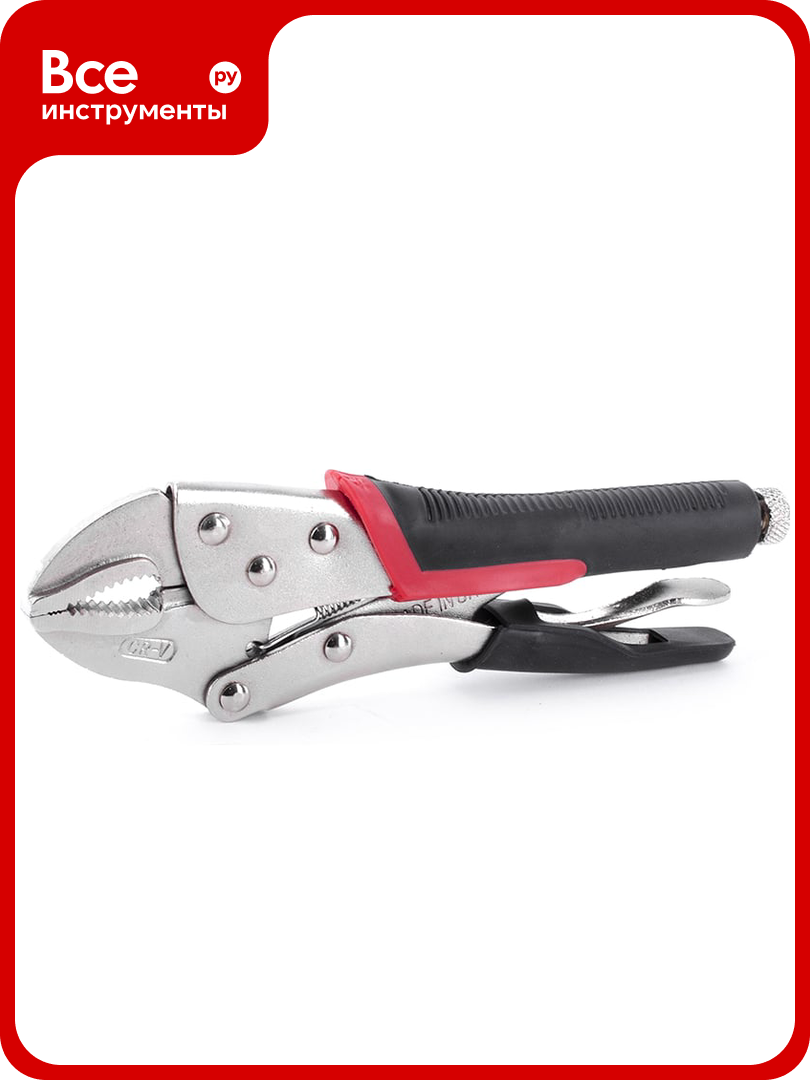 Зажимные клещи INTERTOOL универсальные 255мм Cr-V UT-5203