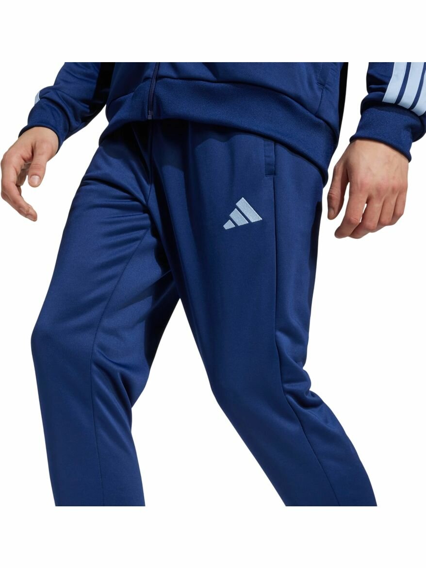 Костюм спортивный adidas Basic 3-Stripes French Terry Track Suit, размер L, синий — фото 1