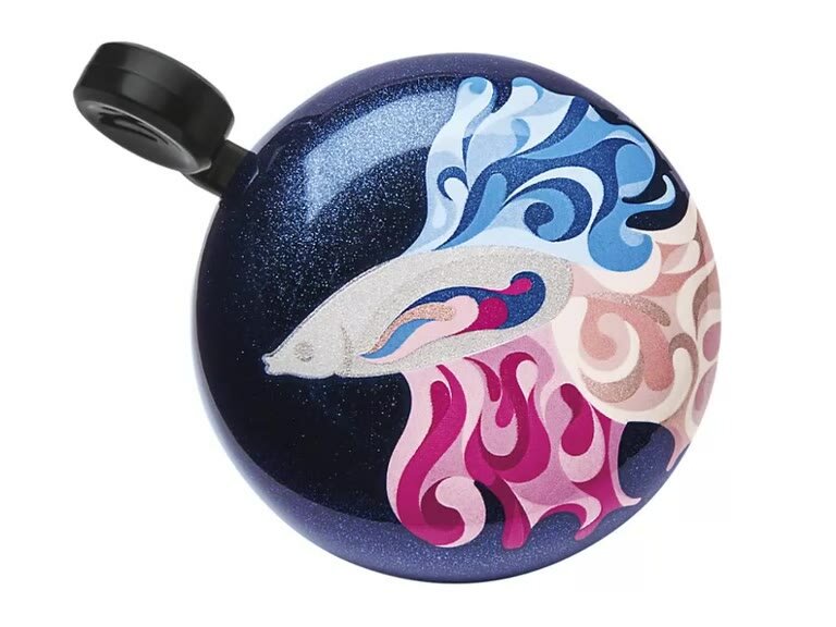 Велосипедный звонок Electra Betta Blue алюминий d55мм — фото 1