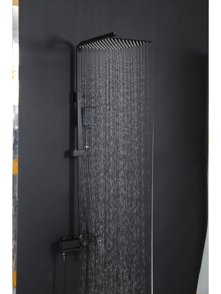 Душевая система с тропическим душем FRAP F24802-16 — фото 1