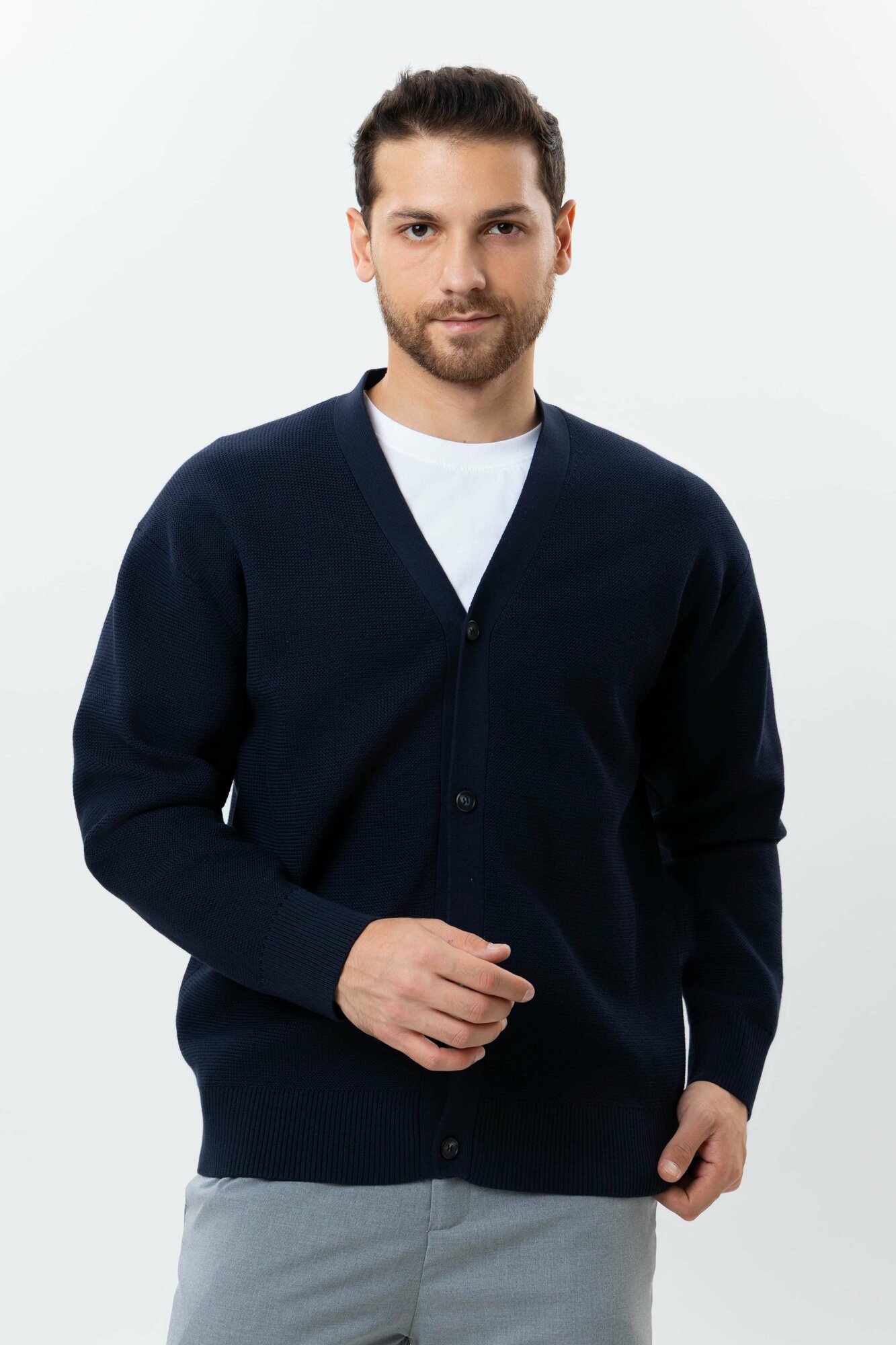 Кардиган TERRA PRO, размер S, , navy