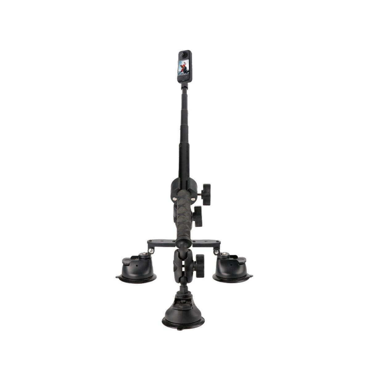 Крепление для экшн-камеры, на присоске, для авто, Insta X3/X4/X5, Dji — фото 1