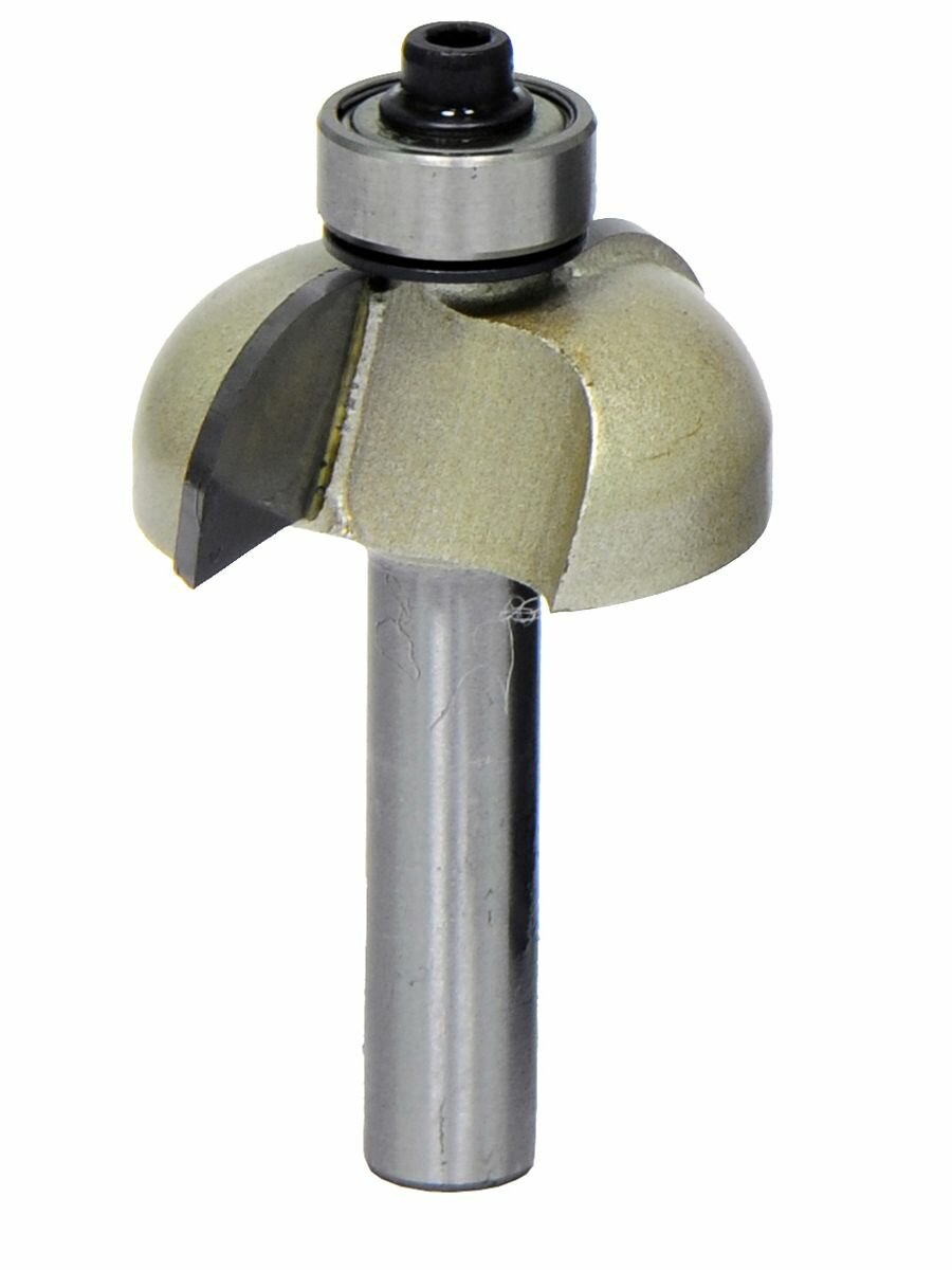 Фреза по дереву галтельная с подшипником хвостовик 8 мм, R9.5х12.0мм, подшипник Ф12,7мм