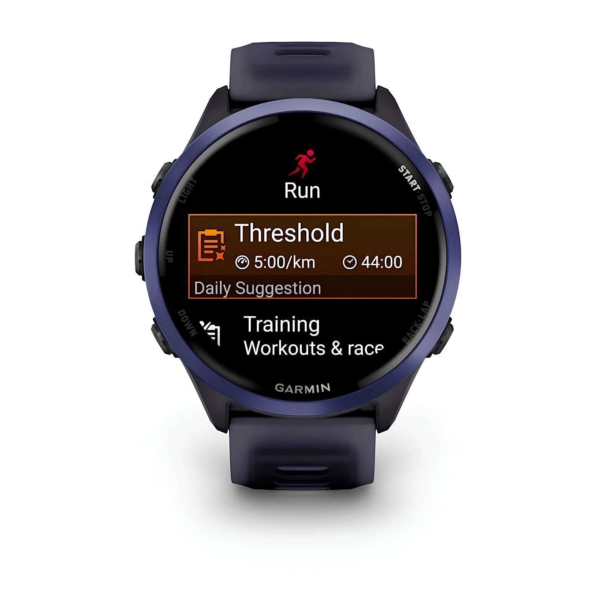 Смарт-часы Garmin Forerunner 570, 47mm, силиконовые, фиолетовые