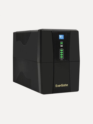 Изображение товара ИБП Источник бесперебойного питания Exegate Power Back BNB-1000. LED. AVR.4C13. RJ. USB 550 Вт, Line-Interactive