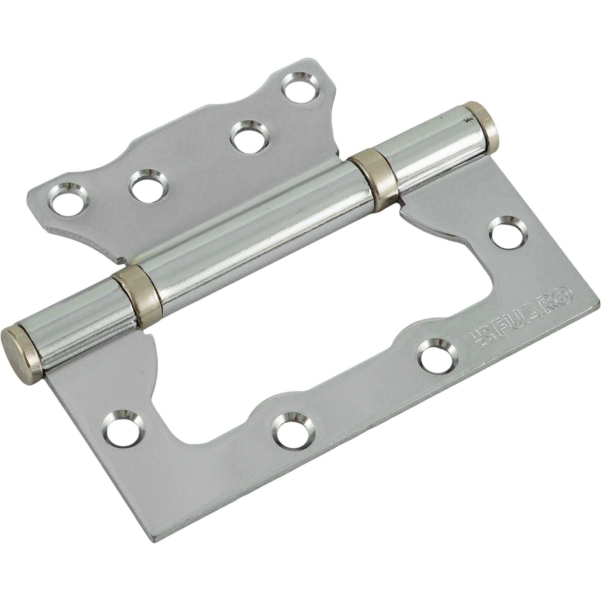 Петля без врезки N100500/2BB-CP/BL 100x75x2.5 мм сталь цвет хром