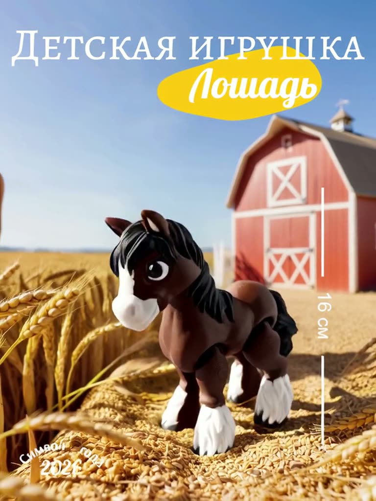 Детская игрушка Лошадь — фото 1