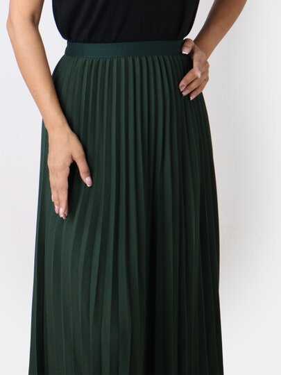 Юбка , размер 46, темно-зеленый — фото 1