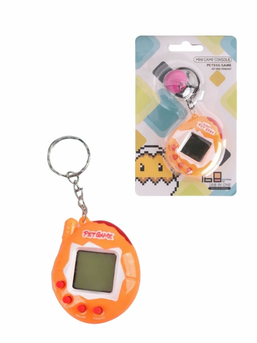 Электронная игра Тамагочи, оранжевый