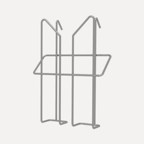 Изображение товара 2 шт. Лоток навесной для стоек парус, А6, 220х115х50 мм, проволочный, хром, 290443