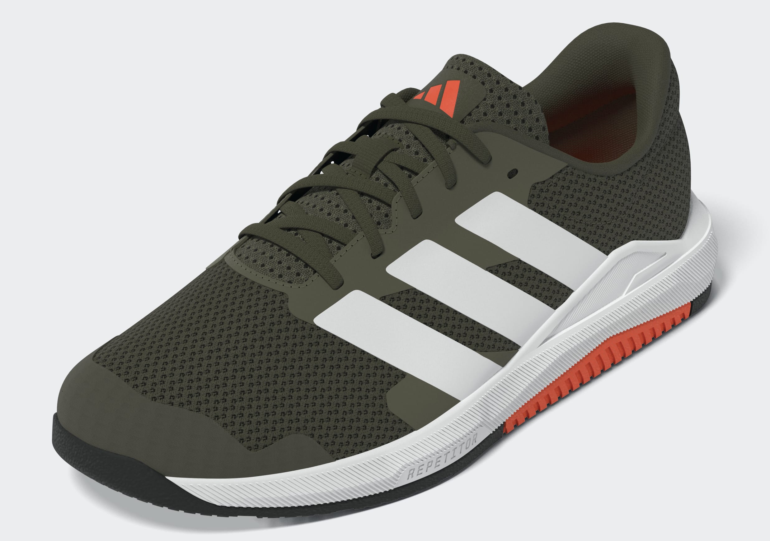 Кроссовки adidas Dropset Base, размер 8,5 UK, темно-зеленый — фото 1