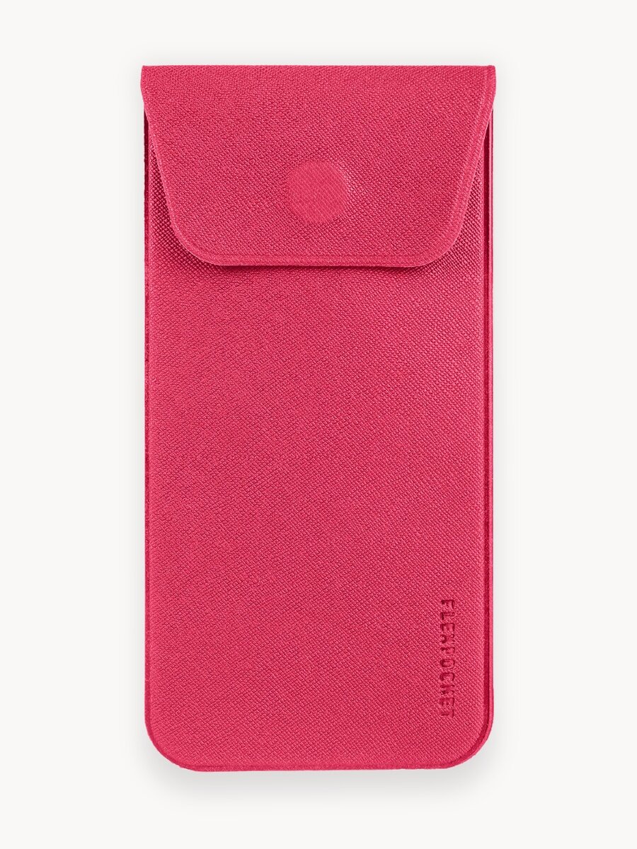 Универсальный чехол на магните для ручек и карандашей, пенал, футляр для очков Flexpocket, малиновый