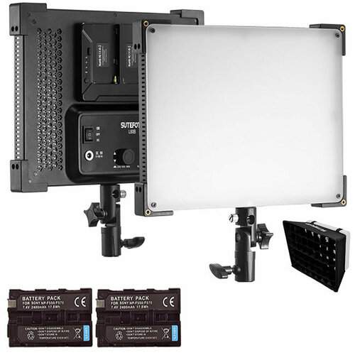 Видеосвет SuteFoto L60 BiСофтбокс2АккумЗУ 11500₽