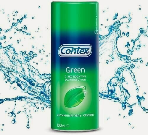 Изображение товара Контекс Green, гель-смазка с антиоксидантами, 100 мл