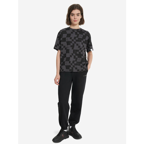 фото Футболка kappa sport logo women's short sleeve t-shirts, размер 46/48, черный