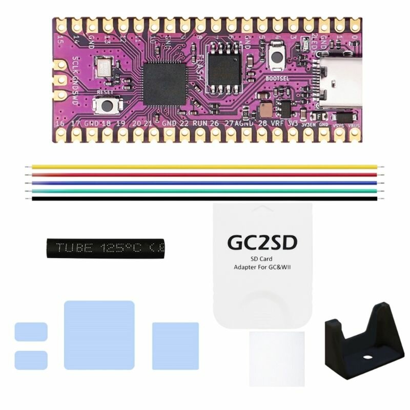 Кардридер SD2SP2 + Raspberry Pi Pico Boot для сменного модуля Modchip с током тока 500 мА