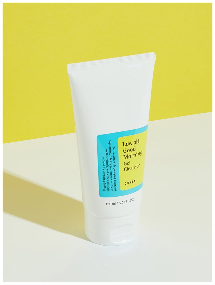 Гели Для Лица Cosrx Гель для умывания Good Morning Low-pH Gel Cleanser Утренний с BHA-кислотами и низким pH, 150 мл