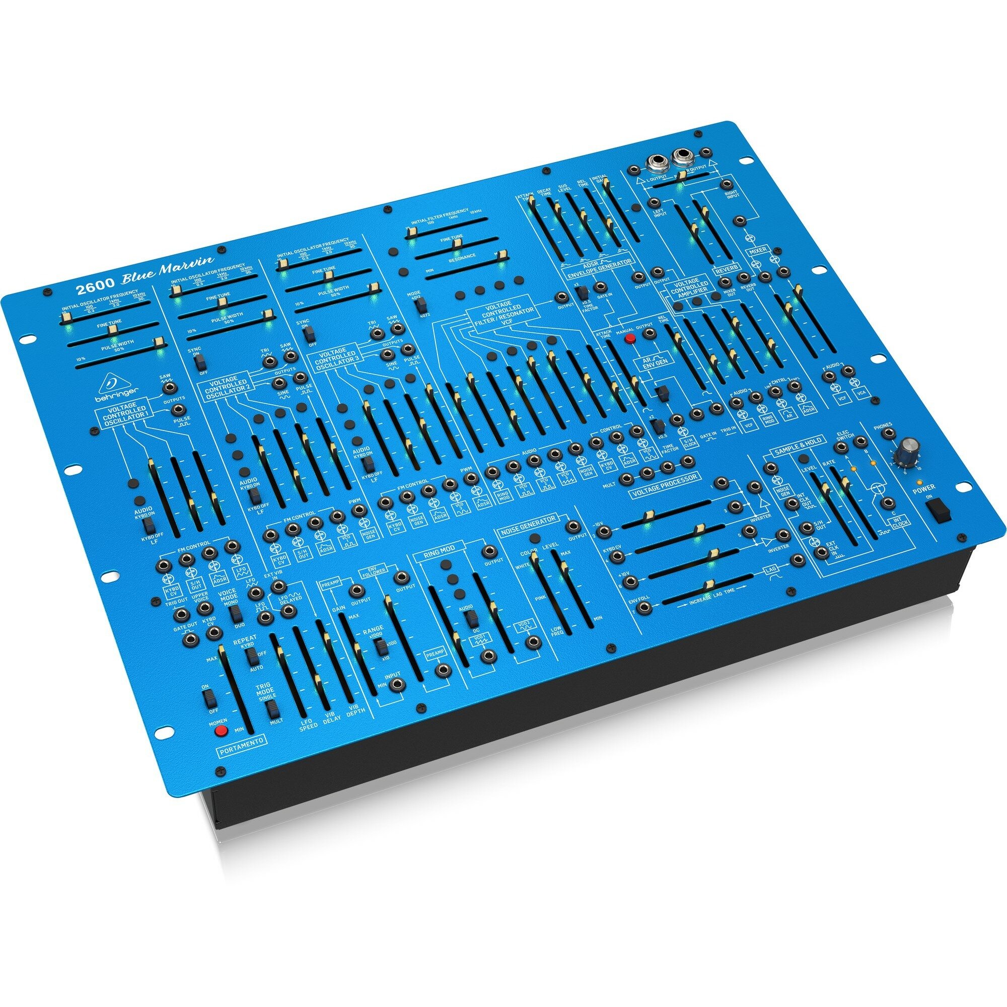 Синтезатор полумодульный Behringer 2600 BLUE MARVIN — фото 1
