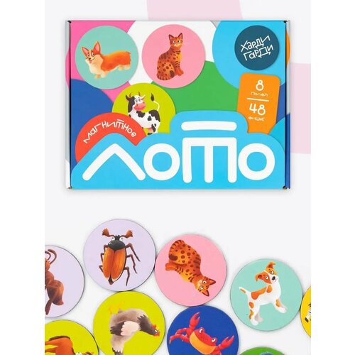 Магнитное лото для малышей 