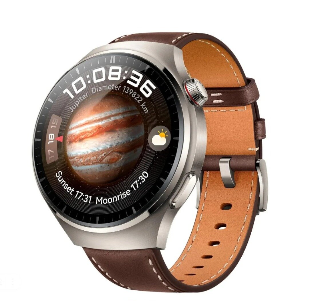 Умные часы HUAWEI Watch 4 Pro, (MDS-AL00), Темно-коричневый, (55020APB)