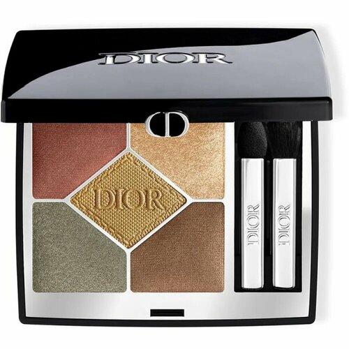 фото Dior палетка теней для век diorshow 5 couleurs, оттенок #343 khaki