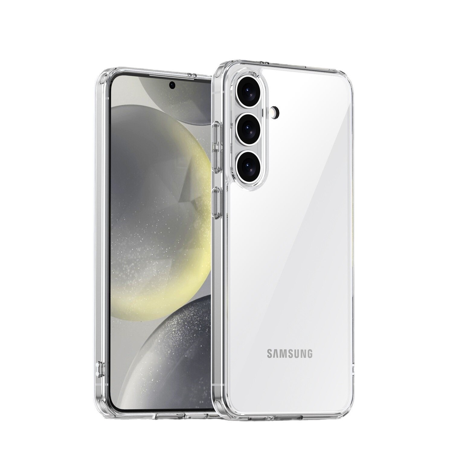 Чехол прозрачный для Samsung Galaxy S25 (Самсунг Галакси С25)