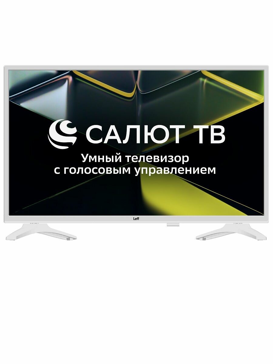 Телевизор LED Leff 28H691T(Smart, Салют ТВ, белый)