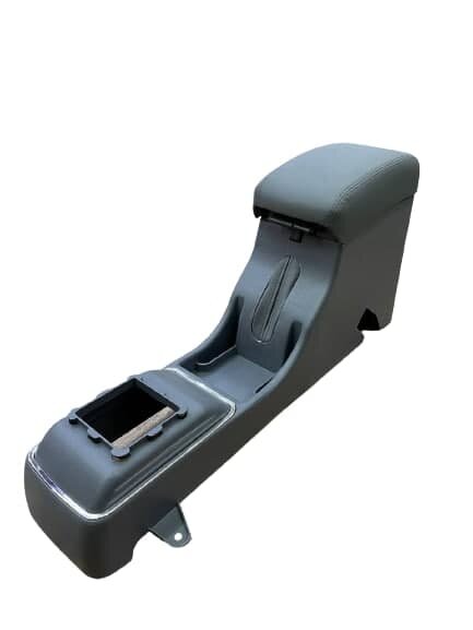 Подлокотник, для Chevrolet Damas/Daewoo Damas, черный, установка по центру — фото 1