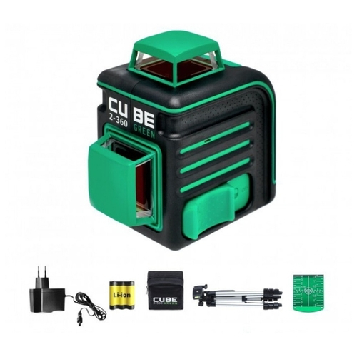 Построитель лазерных плоскостей ADA Cube 2-360 Green Professional Edition А00534