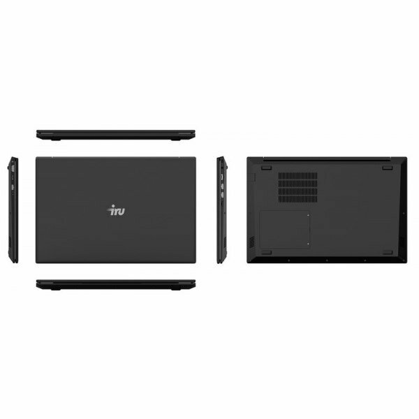 Ноутбук IRU Калибр 15TLI, 15.6", IPS, Intel Core i5 1135G7 8ГБ, SSD 256ГБ, Intel Iris Xe graphics, черный (1906751) - фото №2