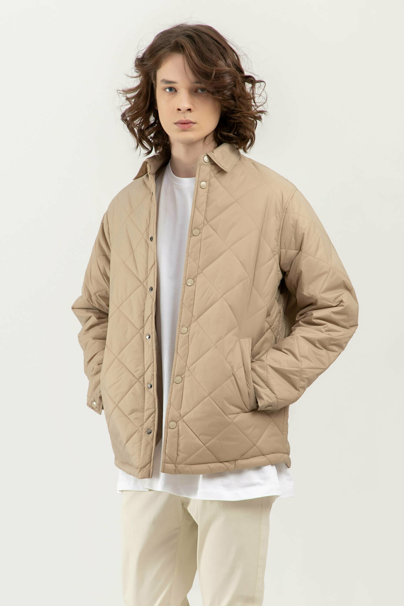 Куртка сноубордическая TERRA PRO, размер M, белый — фото 1