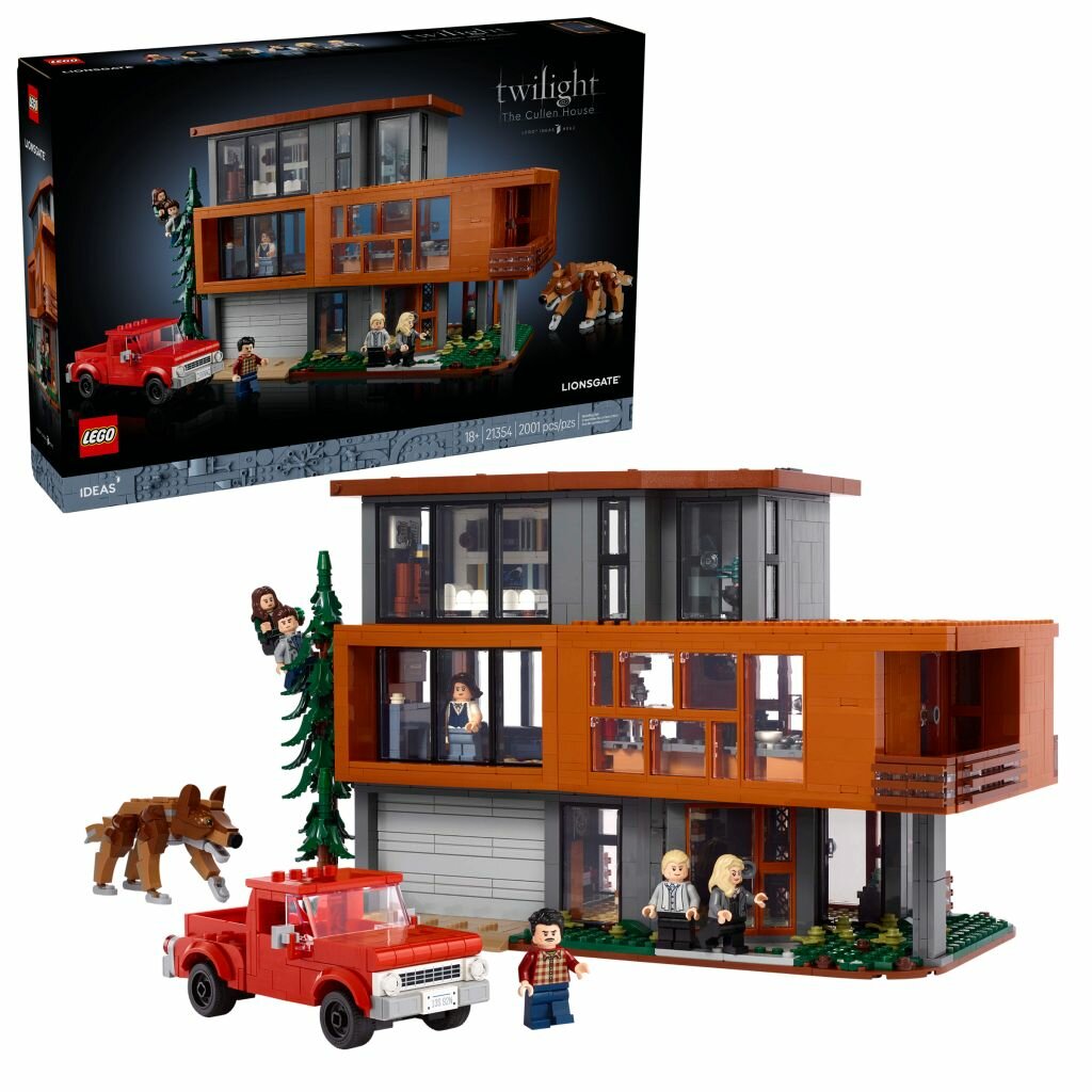 Конструктор LEGO Ideas Сумерки: Дом Калленов 21354, 2001 деталь, от 18 лет
