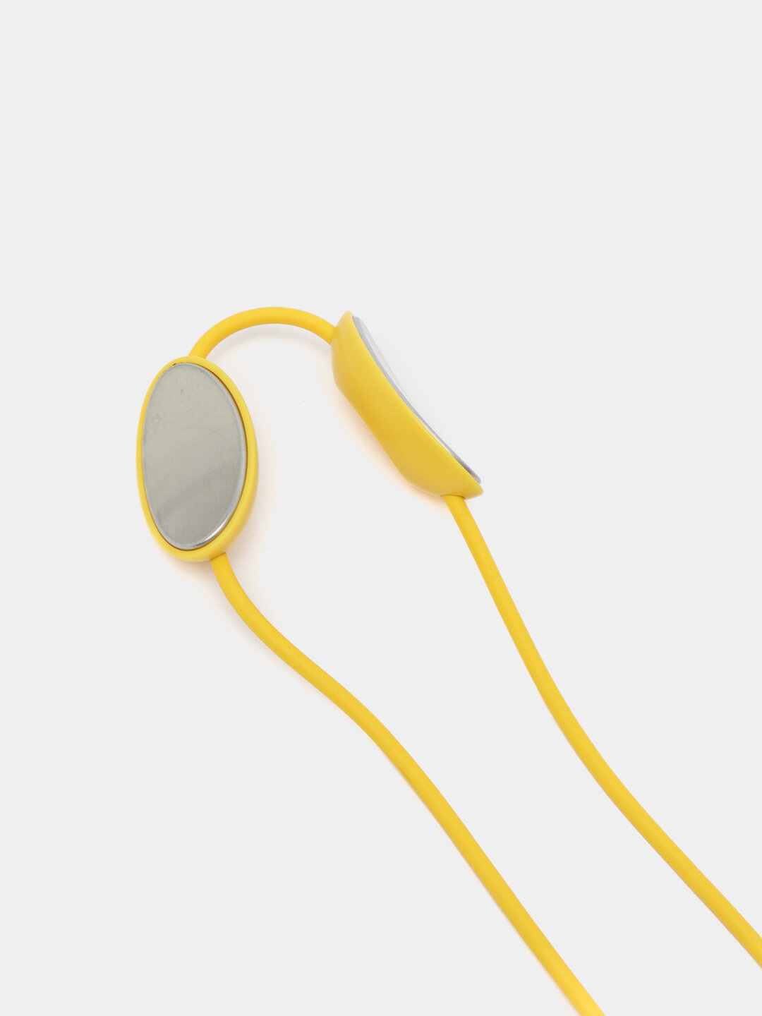 Электро-массажер для шеи, металлический миостимулятор с микротоком — фото 1