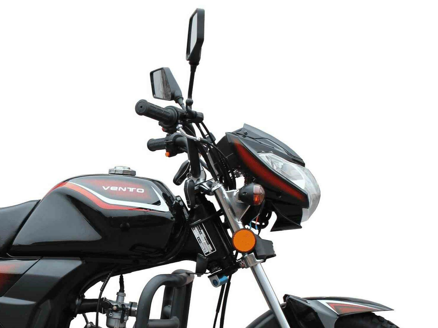 Мопед VMC VENTO RIVA II SX 110 куб. см.(49)7л. с. серия CH1100 черный (кик-стартер/электростартер) — фото 1