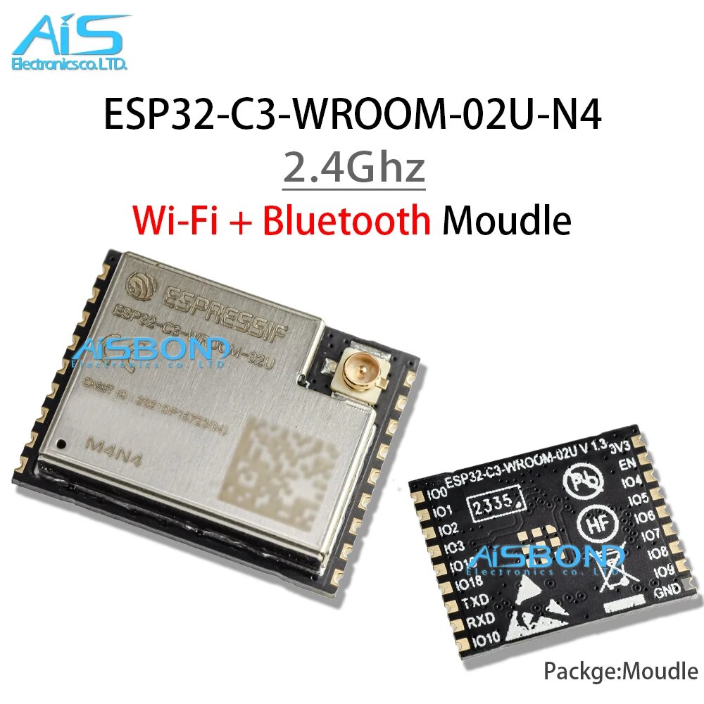 Aisbond ESP32-C3-WROOM-02U-N4 модуль