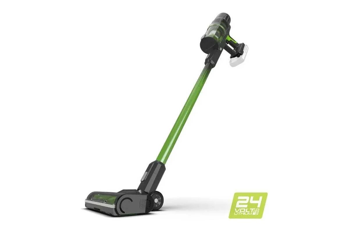 Greenworks Пылесос беспроводной вертикальный аккумуляторный Арт. , 24V, с 1хАКБ 4 Ач и ЗУ 4701407UB